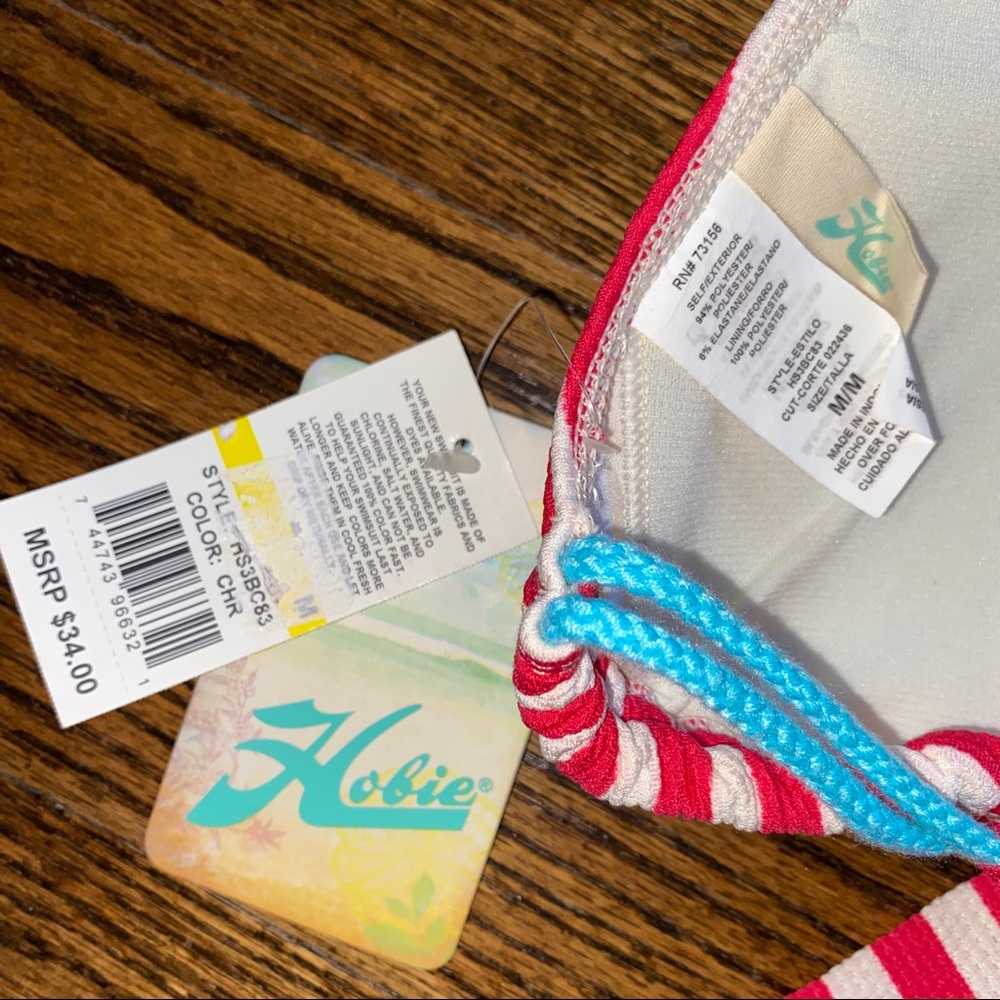 NWT Hobie 2-Piece Nautical by Nature Swim SET M - Picture 5 of 8